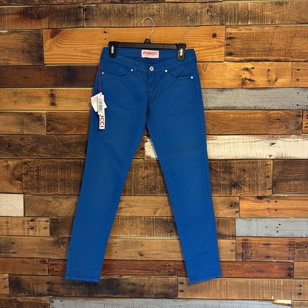 NWT Fiorucci Skinny V. Bassa Jeans